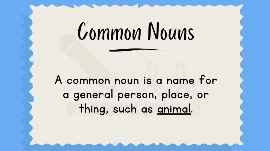 image showing What is Common Noun
