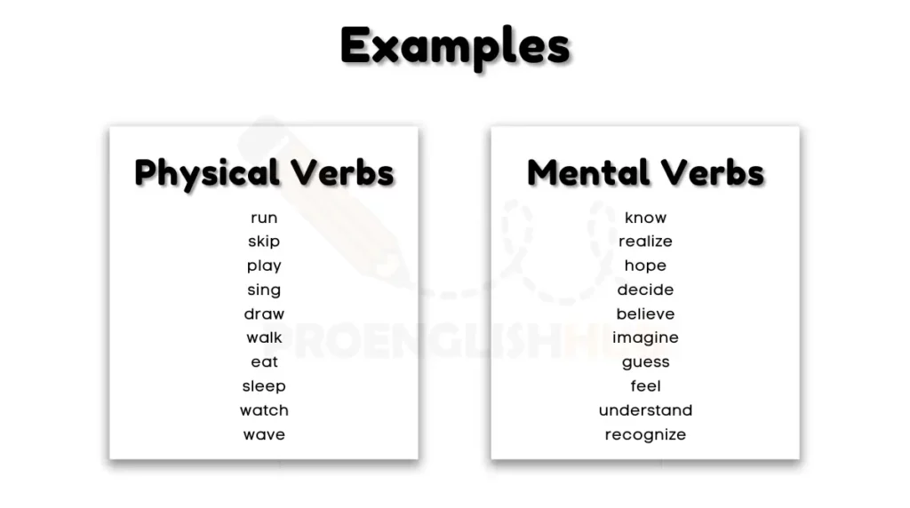 image showing a few verbs